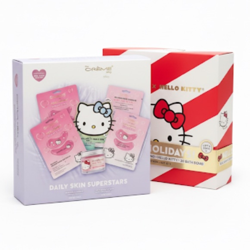 Hello Kitty Red and White Spa Collection